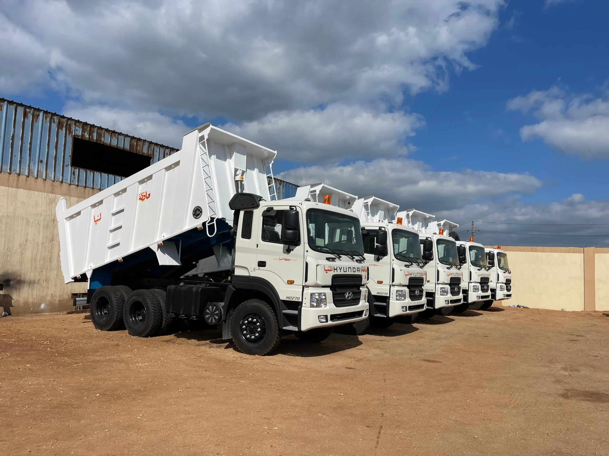 Dump truck transport 1