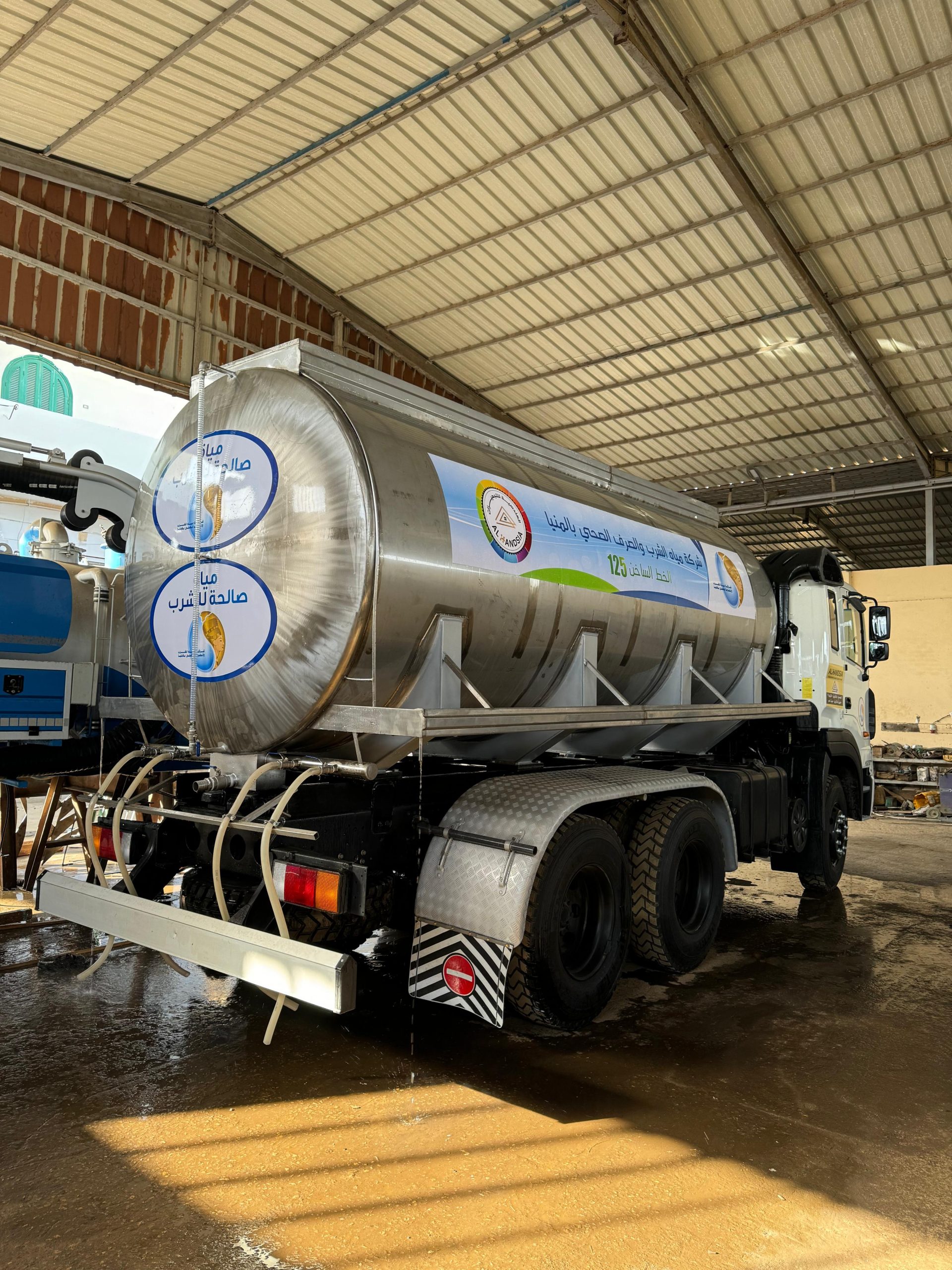 Stainless steel water tank 7