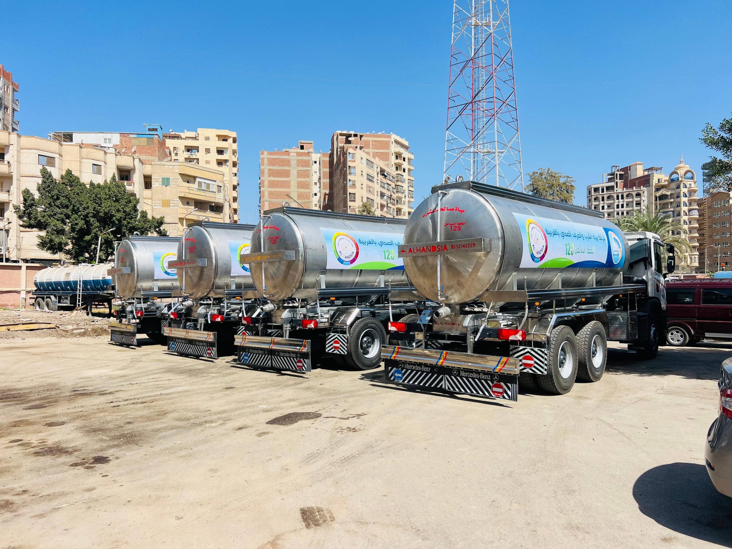 Stainless steel water tank 6
