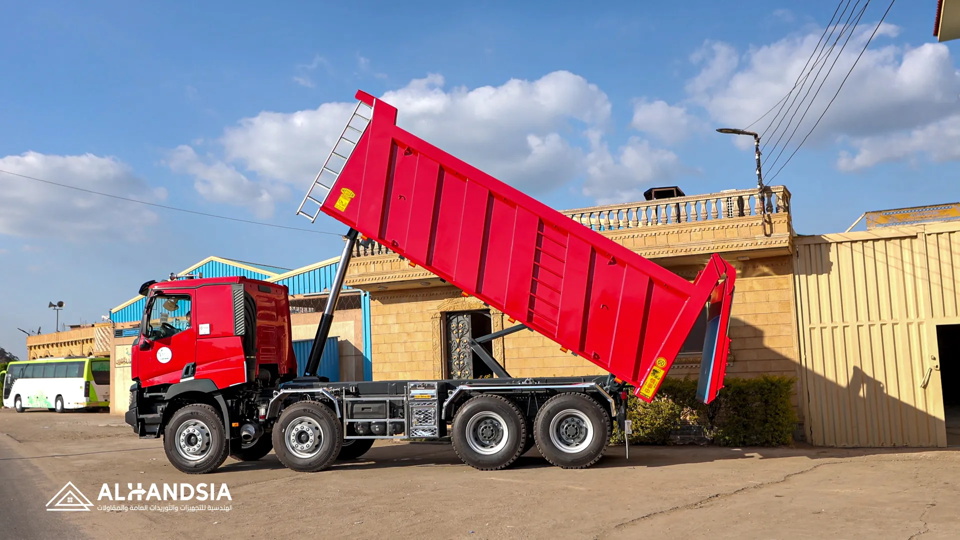 Dump truck transport 25