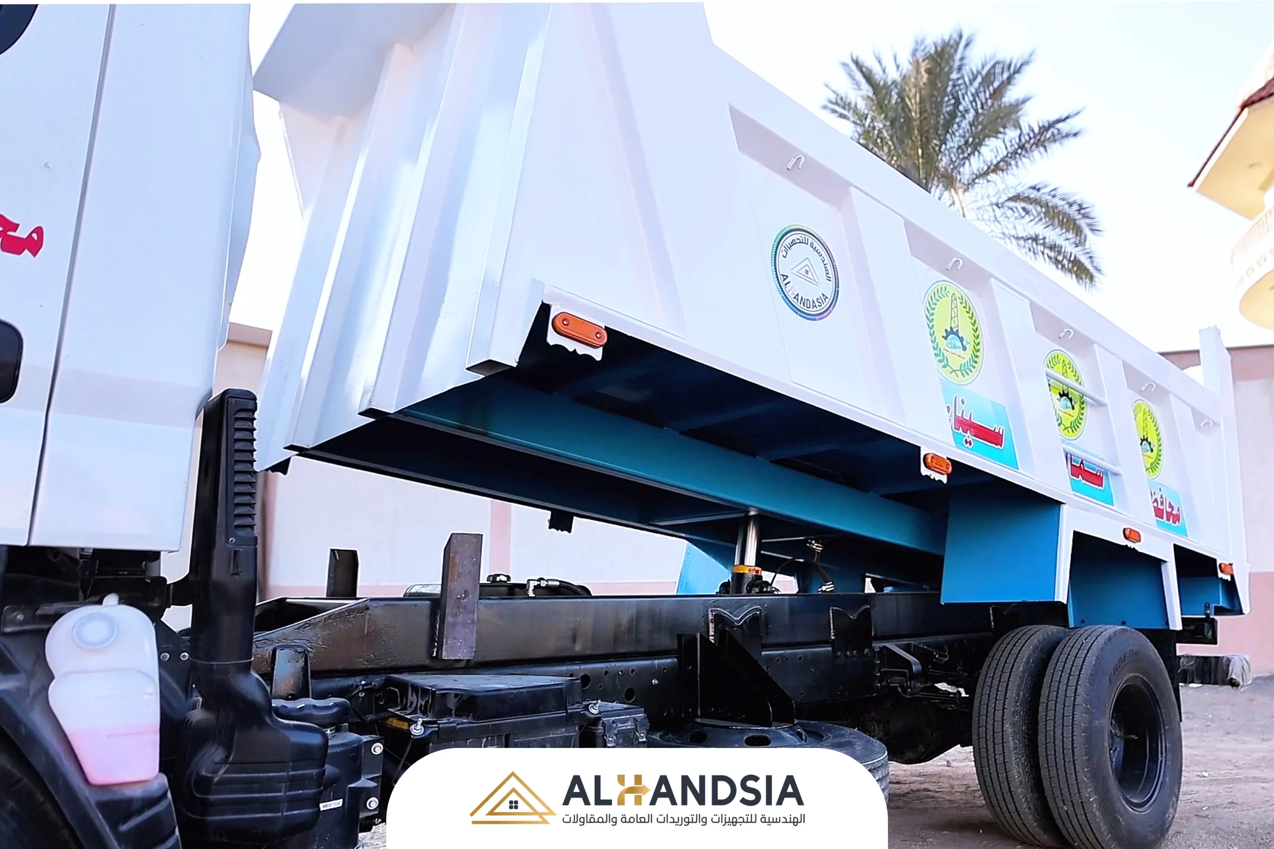 Dump truck transport 14